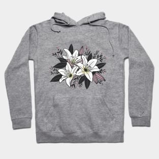 Floral Lily Bouquet Hoodie